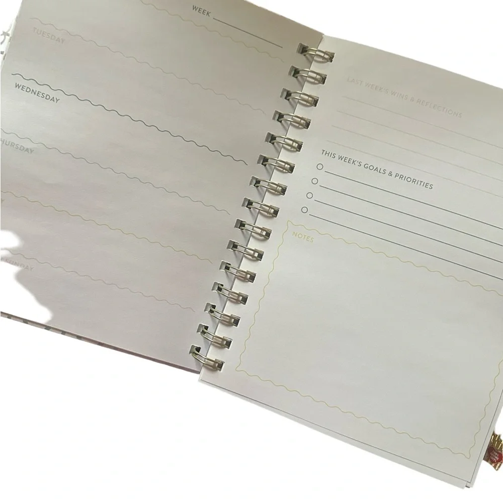 Kendra Scott Holographic Spiral Notebook Planner